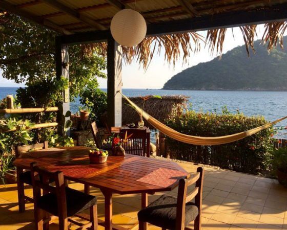 Yelapa, Mexico – Lower Patio