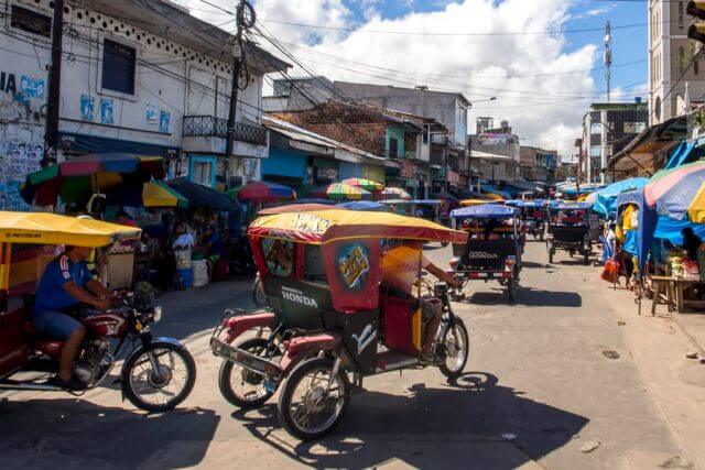 Massage School Abroad - Rickshaws in Peru